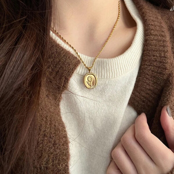 1481 Gold Plated Necklace - Image 5