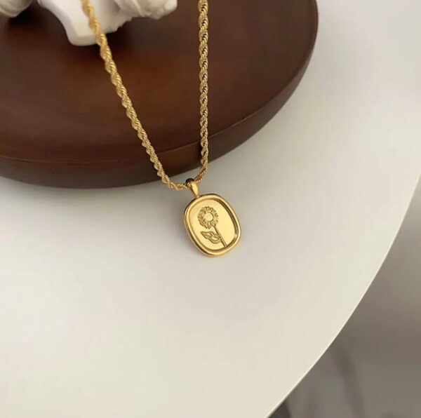 1481 Gold Plated Necklace - Image 9