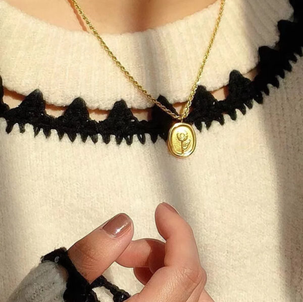1481 Gold Plated Necklace - Image 10