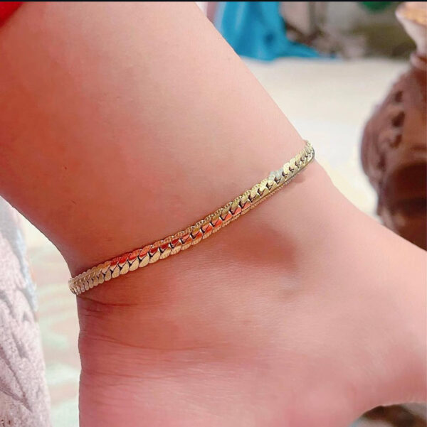 1493 Gold Plated Anklet