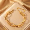 1485 Gold Plated Bracelet