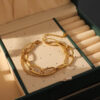 1485 Gold Plated Bracelet