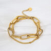 1485 Gold Plated Bracelet