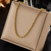 1497 Gold Plated Necklace & Bracelet