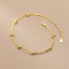1495 Gold Plated Anklet