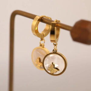 1492 Gold Plated Earrings