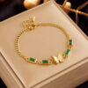 1486 Gold Plated Bracelet
