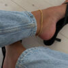 1496 Gold Plated Anklet