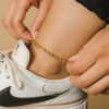 1496 Gold Plated Anklet