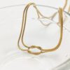 1498 Gold Plated Necklace
