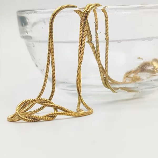 1498 Gold Plated Necklace - Image 7