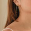 1504 Gold Plated Earrings