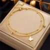 1502 Gold Plated Anklet