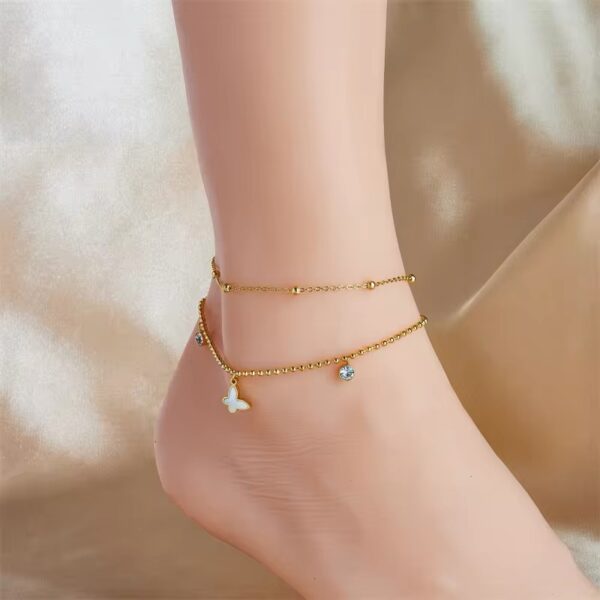 1502 Gold Plated Anklet