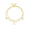 1502 Gold Plated Anklet
