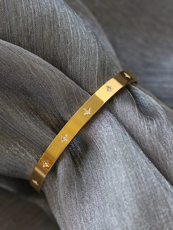 1506 Gold Plated Bangle - Image 6