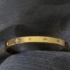 1506 Gold Plated Bangle