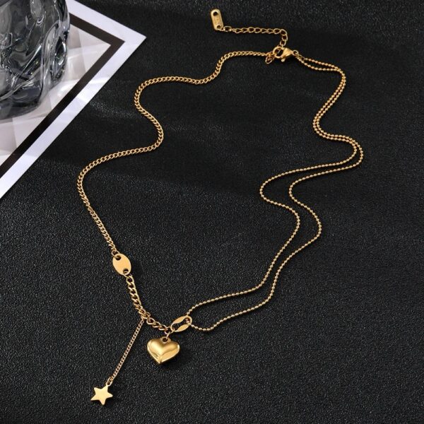 1499 Gold Plated Necklace - Image 9