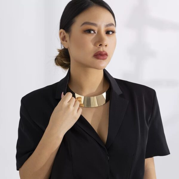 1512 Gold Plated Choker - Image 6