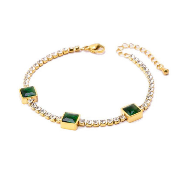 1517 Gold Plated Necklace & Bracelet - Image 6