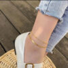 1522 Gold Plated Anklet