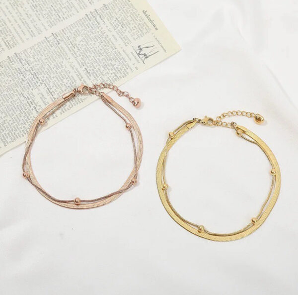 1522 Gold Plated Anklet - Image 5