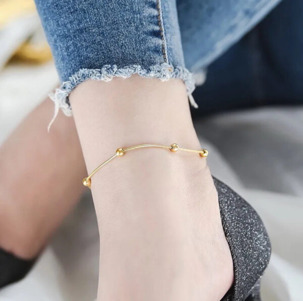 1523 Gold Plated Anklet