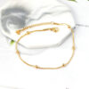 1523 Gold Plated Anklet