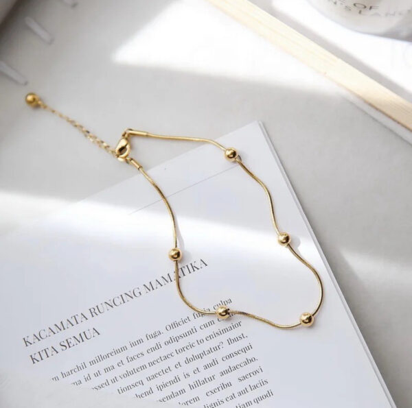 1523 Gold Plated Anklet - Image 5