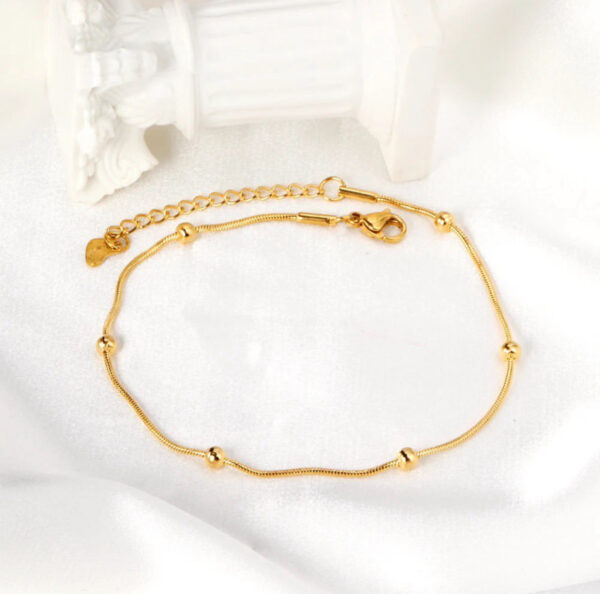 1523 Gold Plated Anklet - Image 6