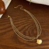 1525 Gold Plated Anklet
