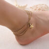 1524 Gold Plated Anklet