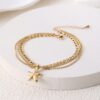 1524 Gold Plated Anklet