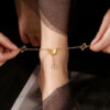 1526 Gold Plated Anklet