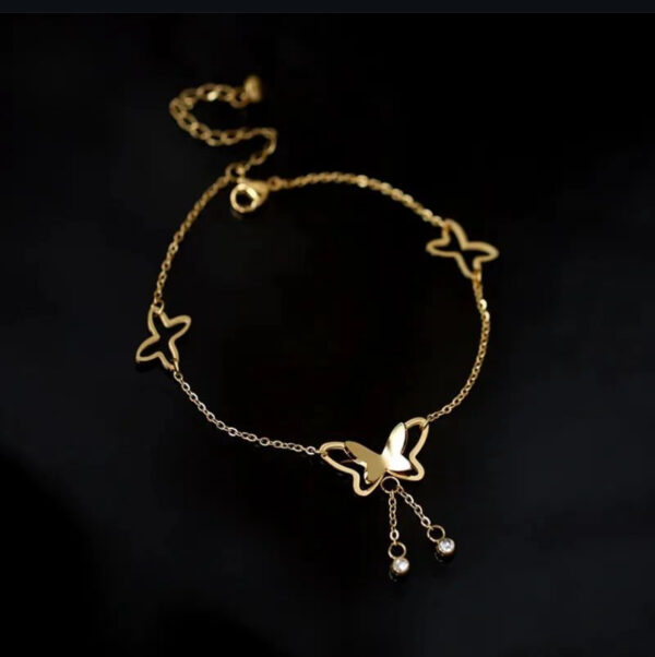 1526 Gold Plated Anklet - Image 7