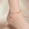 1528 Gold Plated Anklet