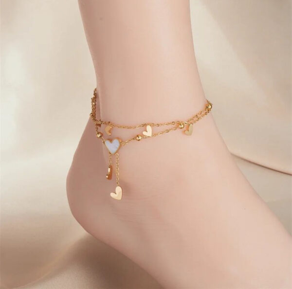 1528 Gold Plated Anklet