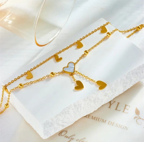 1528 Gold Plated Anklet - Image 3