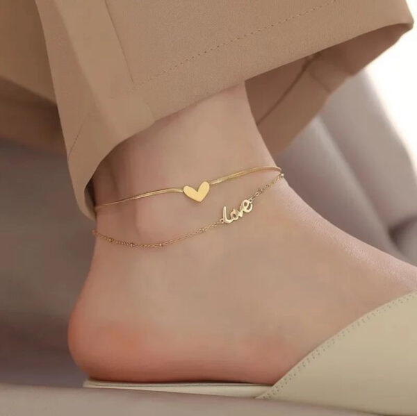 1529 Gold Plated Anklet