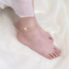 1529 Gold Plated Anklet