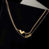 1529 Gold Plated Anklet