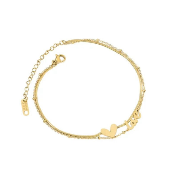 1529 Gold Plated Anklet - Image 10