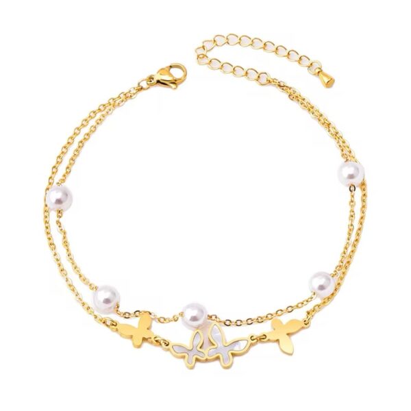 1536 Gold Plated Anklet - Image 5