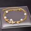 1536 Gold Plated Anklet