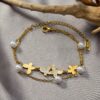 1536 Gold Plated Anklet