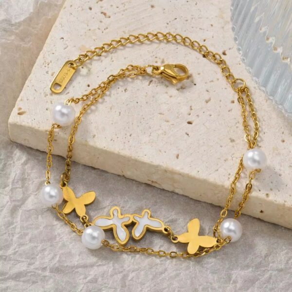 1536 Gold Plated Anklet - Image 3