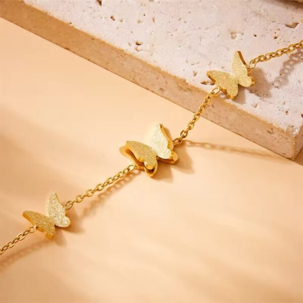 1539 Gold Plated Anklet - Image 3