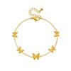 1539 Gold Plated Anklet