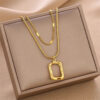 1538 Gold Plated Necklace