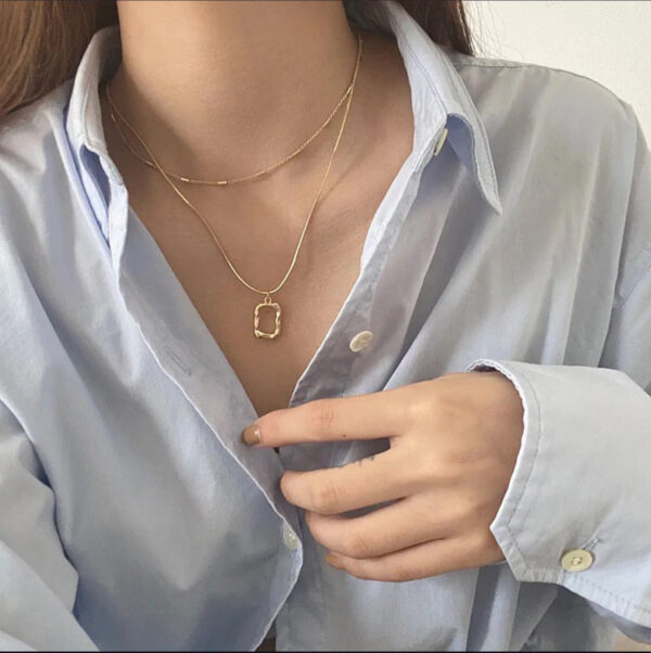 1538 Gold Plated Necklace - Image 3